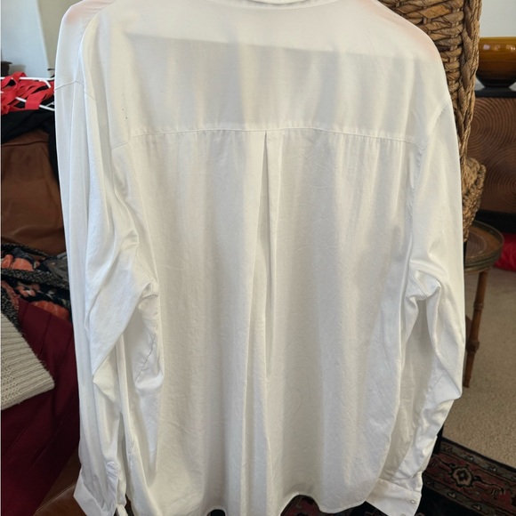 Universal standard classic collared half button shirt. - Picture 2 of 4